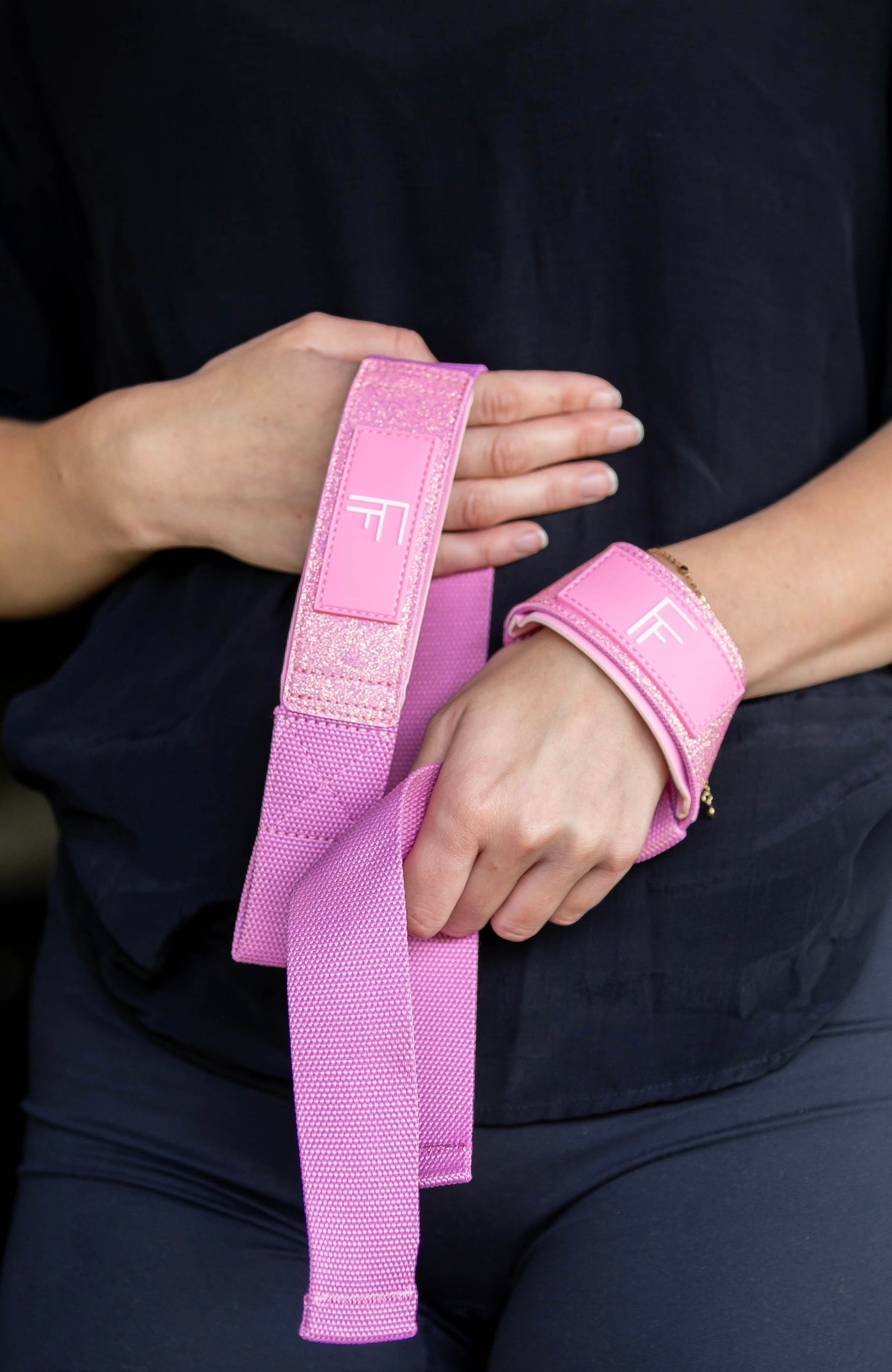 The Pink Mimosa Lifting Straps