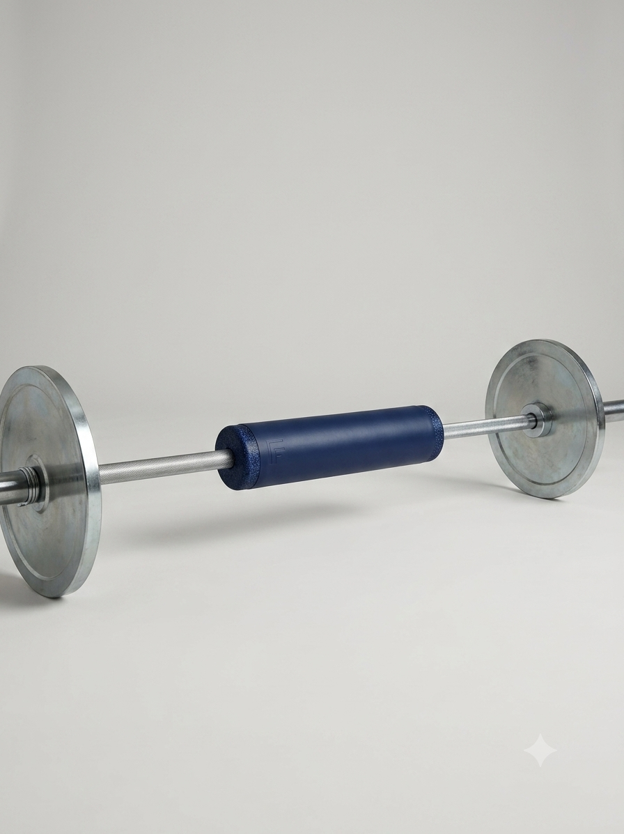 The Midnight Blue Barbell Pad