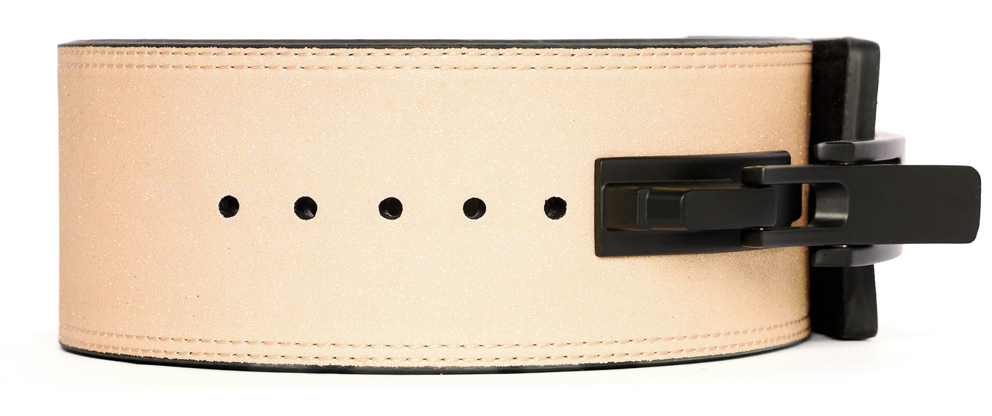 The Moscato Peach Powerlifting belt