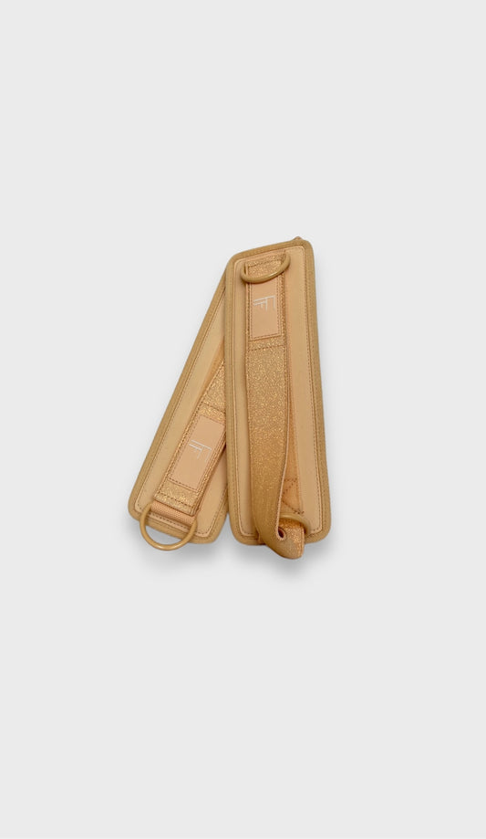 The Moscato Peach ankle straps