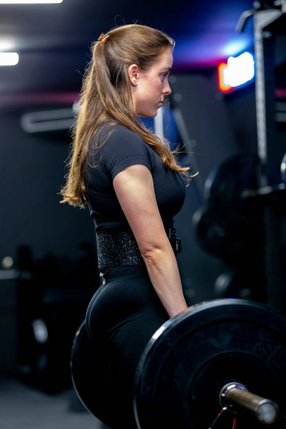 The Black Widow Powerlifting Belt