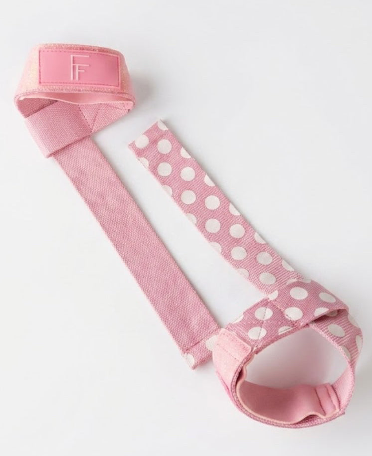 The Pink Dottie Lifting Straps