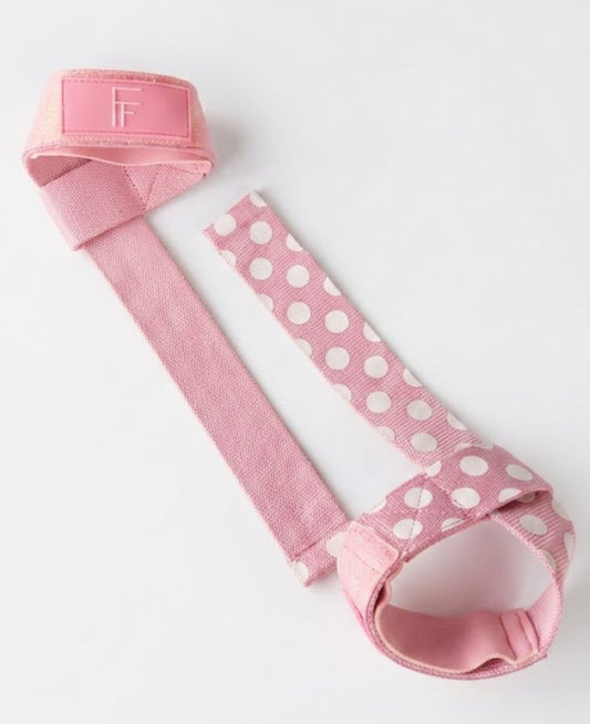 The Pink Dottie Lifting Straps