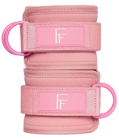 The Pink Mimosa Ankle Straps