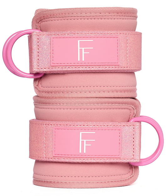 The Pink Mimosa Ankle Straps
